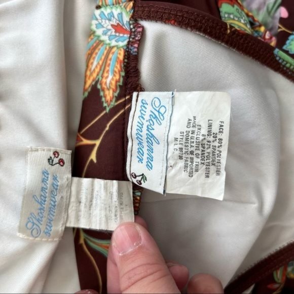 Shoshanna Metallic Floral Bikini Set - Picture 6 of 6